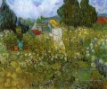 Mademoiselle Gachet dans son jardin à Auvers sur Oise Vincent van Gogh